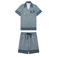 Amr Staggard Silk Short Set