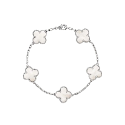 Chrome Monogram Bracelet