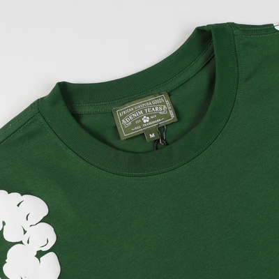 Denim Trs Green Short set