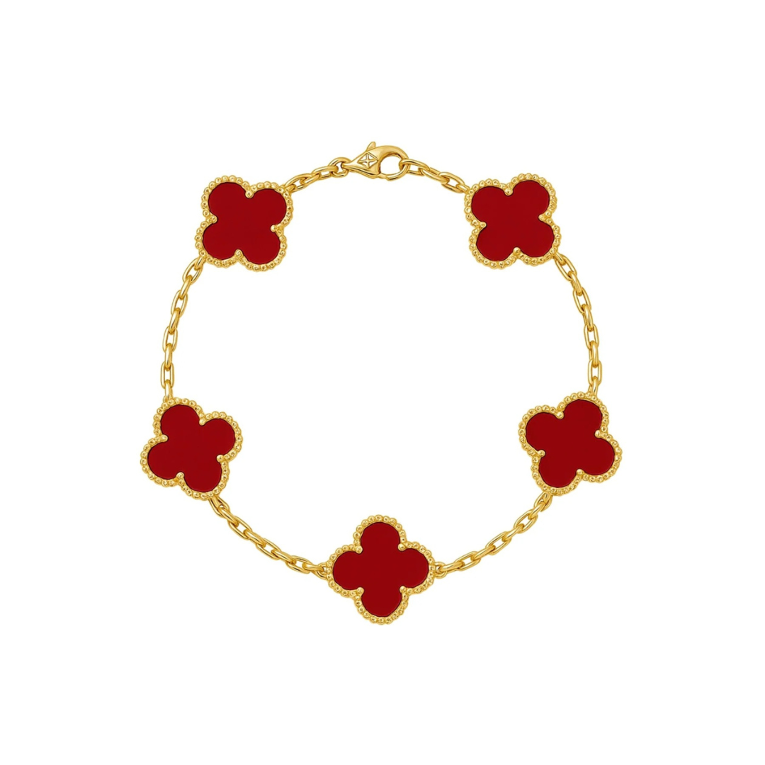 Chrome Monogram Bracelet