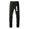 Purple Full Black Jeans