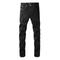 Purple Triple Ripped Black Jeans
