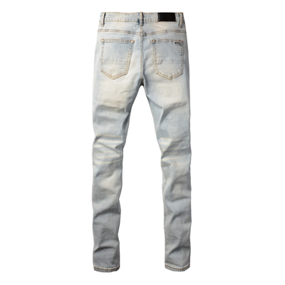 Amr Logo Blue Jeans