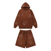 Denim Trs Brown Set