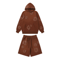Denim Trs Brown Set