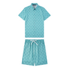 Monogram Short Set