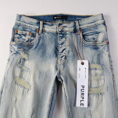 Purple Gradient Blue Jeans