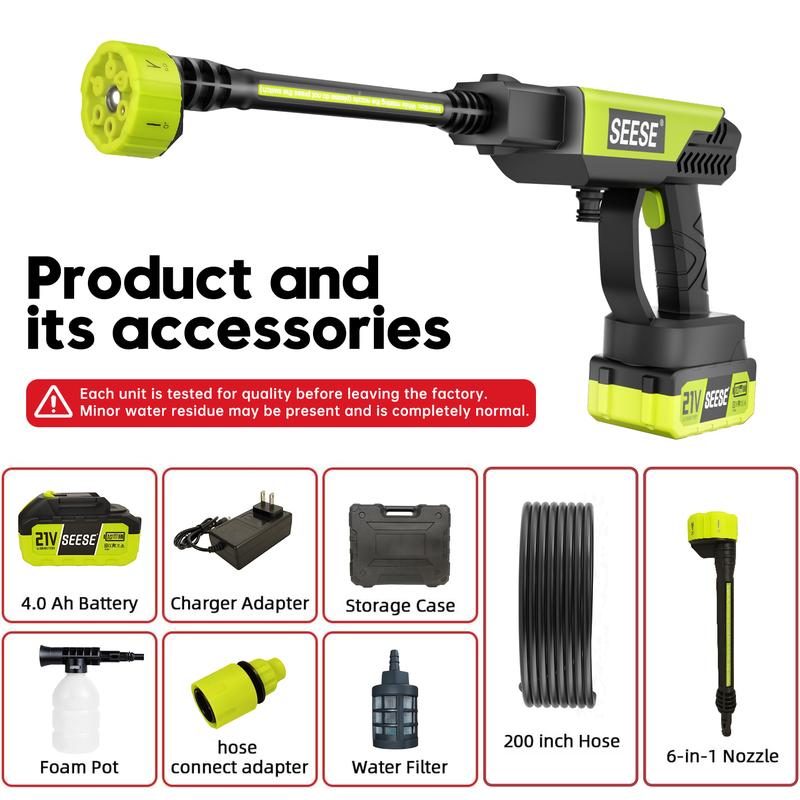 Grisch Cordless Pressure Washer