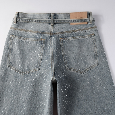 Purple Diamonds Blue Jeans
