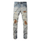 Amr Patch Distressed Jeans