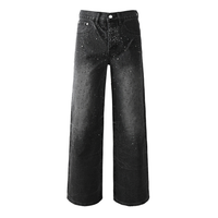 Purple Black Diamonds Jeans