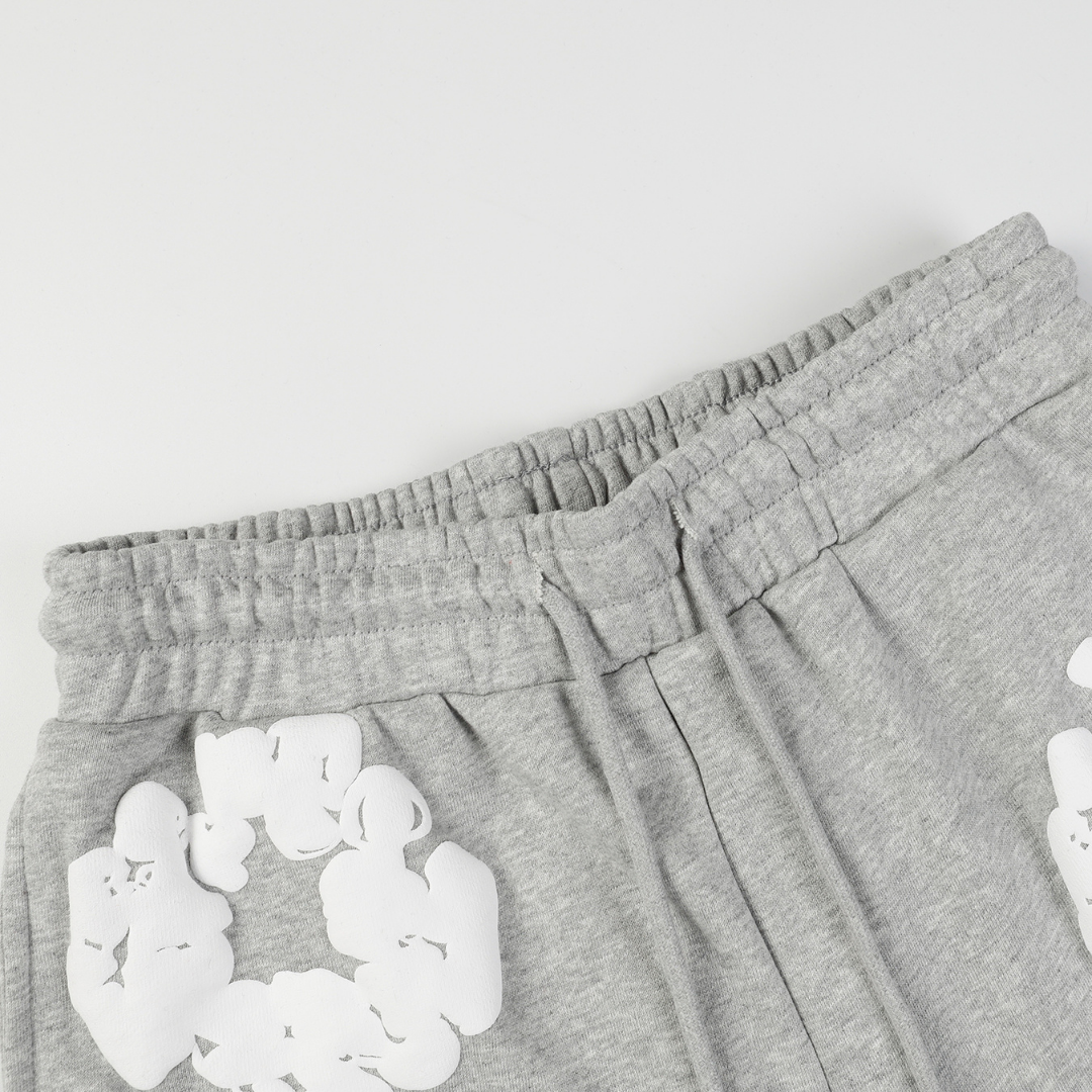 Denim Trs Grey Short set