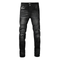 Amr Bandana Black Ripped Jeans