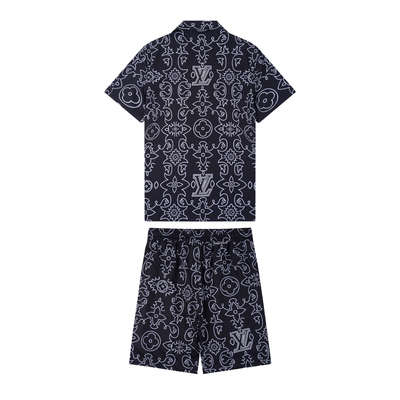 Monogram Short Set