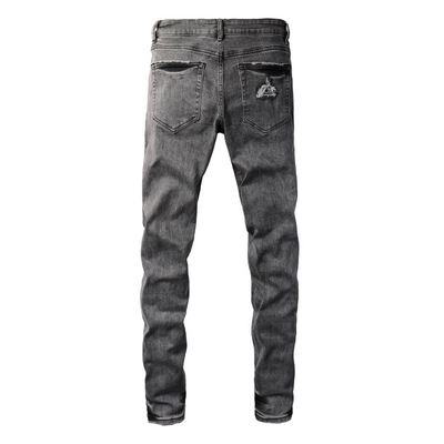 Amr Black Bandana Jeans