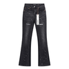 Purple Flared Jeans