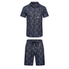 Amr Jacquard Short Set