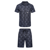 Amr Jacquard Short Set