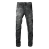 Purple Grey Diamonds Jeans