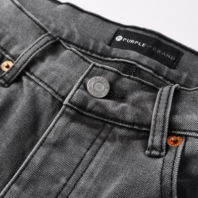 Purple Grey Diamonds Jeans