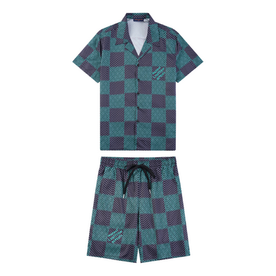 Monogram Short Set