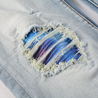 Amr Blue Gradient Jeans