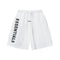 Essentials White Shorts