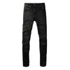 Amr Triple Black Logo Jeans