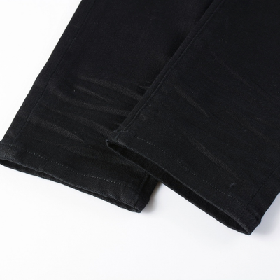 Purple Black Ripped Jeans