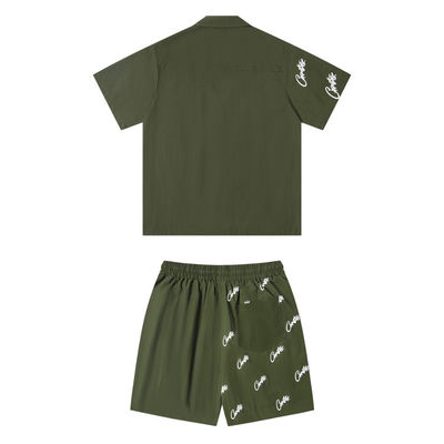 Alcatraz Army Green Short set