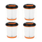 4 Pack HEPA Cloth Filter for Power Pro