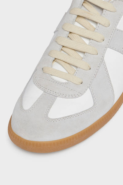 "Maison" Sneaker Weiß-Grau