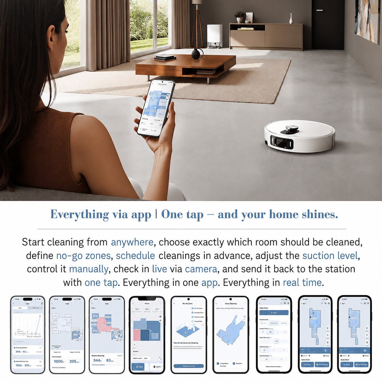 NeoSense X1 – Self-Emptying Robot Vacuum & Mop
