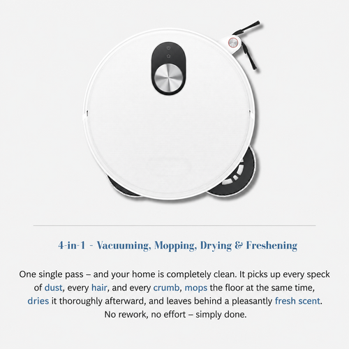 NeoSense X1 – Self-Emptying Robot Vacuum & Mop