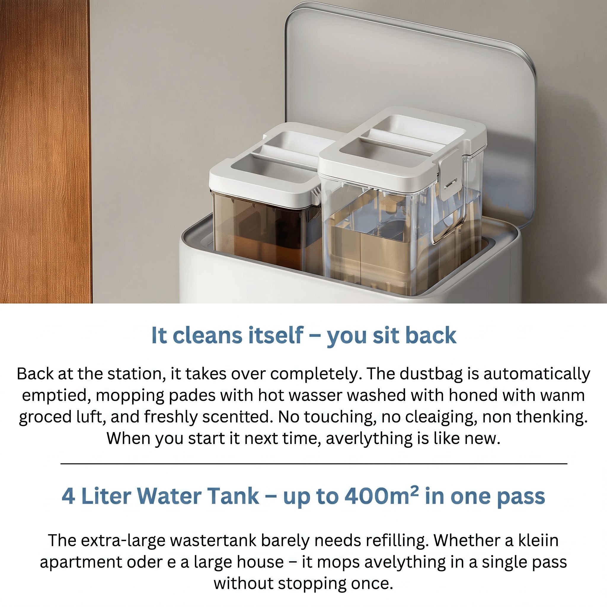 NeoSense X1 – Self-Emptying Robot Vacuum & Mop