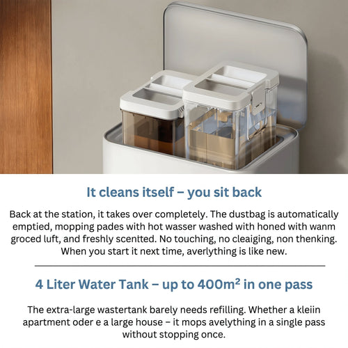 NeoSense X1 – Self-Emptying Robot Vacuum & Mop