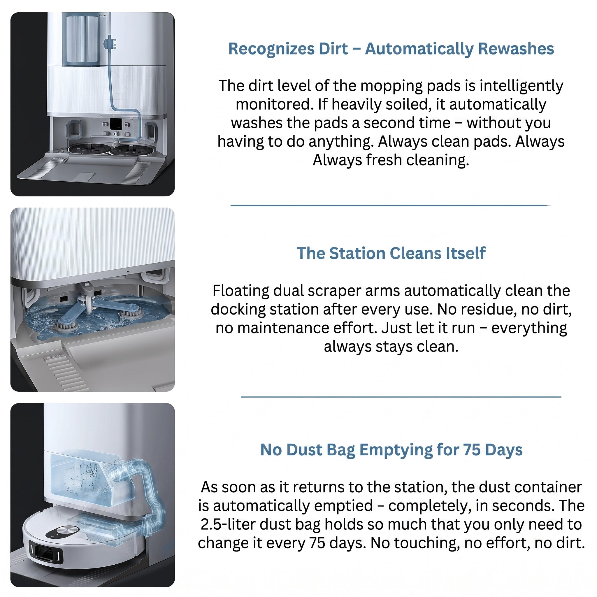 NeoSense X1 – Self-Emptying Robot Vacuum & Mop