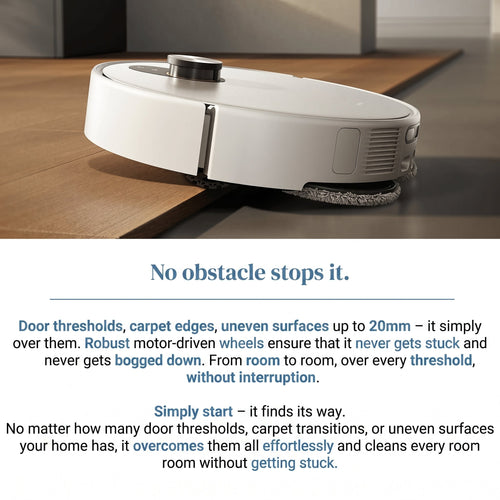 NeoSense X1 – Self-Emptying Robot Vacuum & Mop
