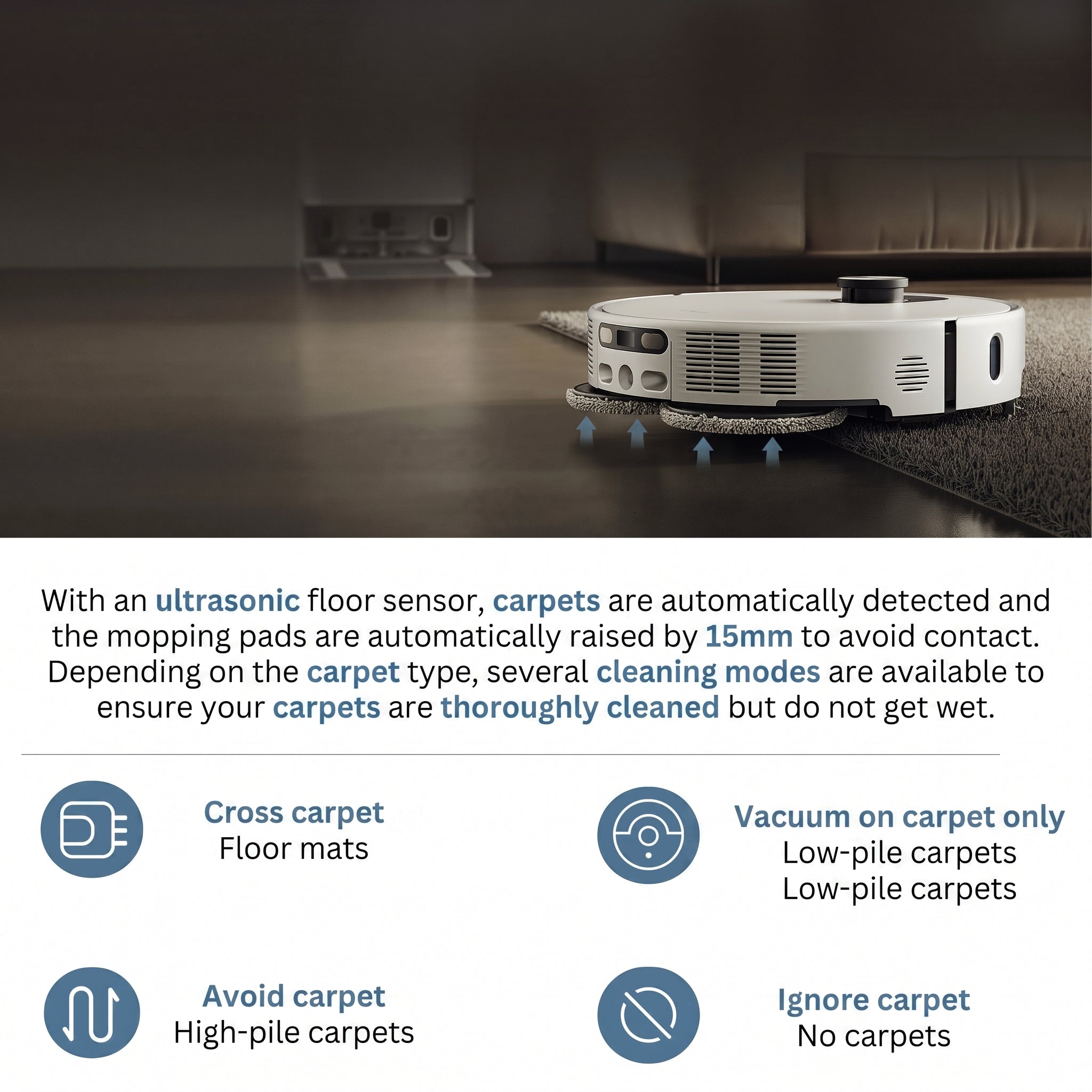 NeoSense X1 – Self-Emptying Robot Vacuum & Mop