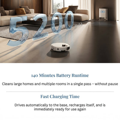 NeoSense X1 – Self-Emptying Robot Vacuum & Mop