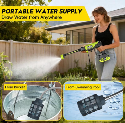 Grisch Cordless Pressure Washer