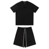 Essentials Black Short Set