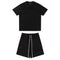 Essentials Black Short Set